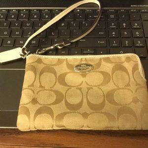 Coach wristlet